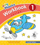 Jolly Phonics Workbook 1: In Print Letters (American English Edition) (Jolly Phonics Workbooks, Set of 1-7)