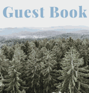 'Guest Book (Hardcover): Guest book, air bnb book, visitors book, holiday home, comments book, holiday cottage, rental, vacation guest book, Gu'