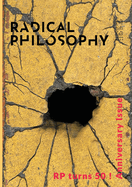Radical Philosophy 2.13 / Autumn 2022