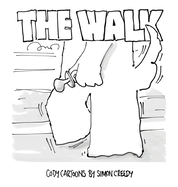 The Walk (Cody Cartoons by Simon Creedy)