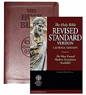The Holy Bible RSV Catholic Edition - Burgundy