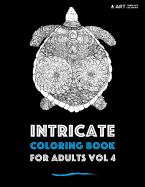 Intricate Coloring Book For Adults Vol 4