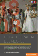 De la Litt├â┬⌐rature des N├â┬¿gres (French Edition)