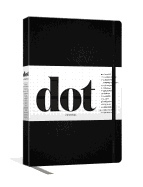 Dot Journal (Black): A dotted, blank journal for list-making, journaling, goal-setting: 256 pages with elastic closure and ribbon marker