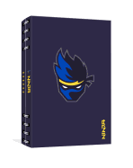 Ninja Notebook: Notebook with Stickers and Tips t