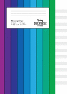 Manuscript Paper: Colour Spectrum | A4 Blank Sheet Music Notebook (Music Gifts & Composition Books)