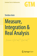 'Measure, Integration & Real Analysis'
