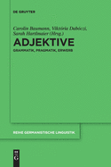 Adjektive (Reihe Germanistische Linguistik, 313) (German Edition)