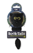 Book-Tails Bookmark - Black Cat