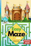 Easy Maze For Kids - 50 Maze Puzzles For Kids Ages 4-8, 8-12