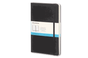 Classic Notebook, Dotted, Medium, Black