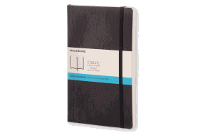 Classic Notebook, Dotted, Medium, Black