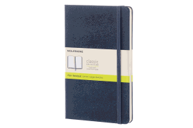 Classic Notebook, Plain, Medium, Sapphire