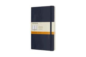 Classic Notebook, Ruled, Medium, Sapphire