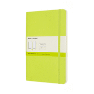 Classic Notebook, Plain, Large, Lemon
