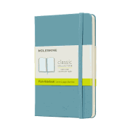 Classic Notebook, Pocket, Plain, Reef Blue