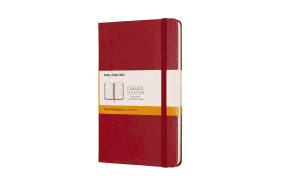 Classic Notebook, Ruled, Small, Scarlet