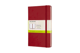 Classic Notebook, Plain, Small, Scarlet