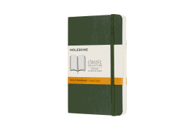 Classic Notebook, Ruled, Pocket, Myrtle Green