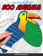 'Zoo animals kids Coloring Book: for older kids preteens boys girls 9,10,11,12 activity fun creative coloring artistic'