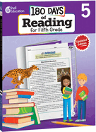 180 Days of Reading for Fifth Grade, 2nd Edition - Daily Reading Workbook for Classroom and Home, Reading Comprehension and Phonics Practice, School ... Challenging Concepts (180 Days of Practice)