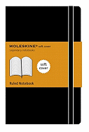 Moleskine Classic Notebook, Ruled, Black, Soft Cov