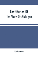 Constitution Of The State Of Michigan