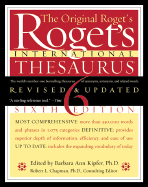 Roget's International Thesaurus, 6th Edition