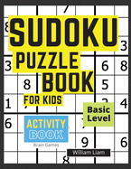 Sudoku Puzzle Basic Level For Kids Brain Games For Kids Ages 8-12 Years