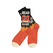 Read Banned Books Socks - Large