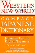 Webster's New World Compact Japanese Dictionary Japanese-English, English-Japanese