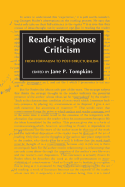 Reader-Response Criticism: From Formalism to Post