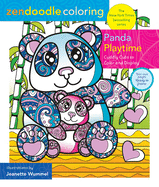 Zendoodle Coloring: Panda Playtime