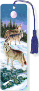 Wolves 3-D Lenticular Bookmark