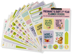 Essentials Pregnancy & Baby Planner Stickers (set