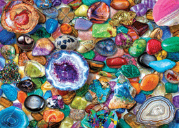 Crystals and Gemstones 1000 Piece Jigsaw Puzzle