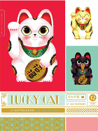 Lucky Cat: 12 Notecards and Envelopes