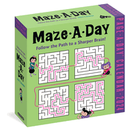 Maze-A-Day Page-A-Day Calendar 2024: Follow the P