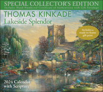Thomas Kinkade Lakeside Splendor 2024 Calendar