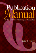 Publication Manual of the American Psychological A