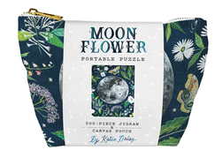 Moonflower Portable Puzzle Pouch