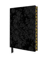 Black Chrysanthemum Journal Lined, Medium