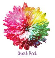 Guest Book, Guests Comments, Visitors Book, Vacation Home Guest Book, Beach House Guest Book, Comments Book, Visitor Book, Colourful Guest Book, Holid
