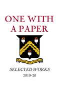 One With a Paper: Selected Works 2010-20
