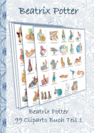 Beatrix Potter 99 Cliparts Buch Teil 1 ( Peter Hase ): Sticker, Icon, Clipart, Cliparts, download, Internet, Dropbox, Original, Filzer, Bleistift, Aqu