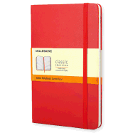 Classic Notebook, Ruled, Medium, Scarlet