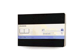 Moleskine Art Plus Sketchbook, Large, Plain, Blac