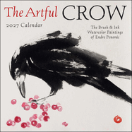The Artful Crow 2027 Wall Calendar: Brush and Ink