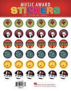 Music Award Stickers: Pack of 96 Stickers