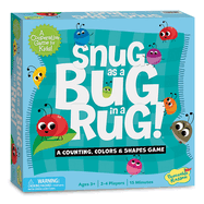 Peaceable Kingdom Snug as a Bug in a Rug Award Winning Cooperative Preschool Skills Builder Game for 2 to 4 Kids ages 3+